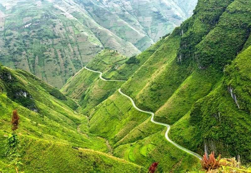 Cung đường từ Mèo Vạc trở về thành phố Hà Giang 