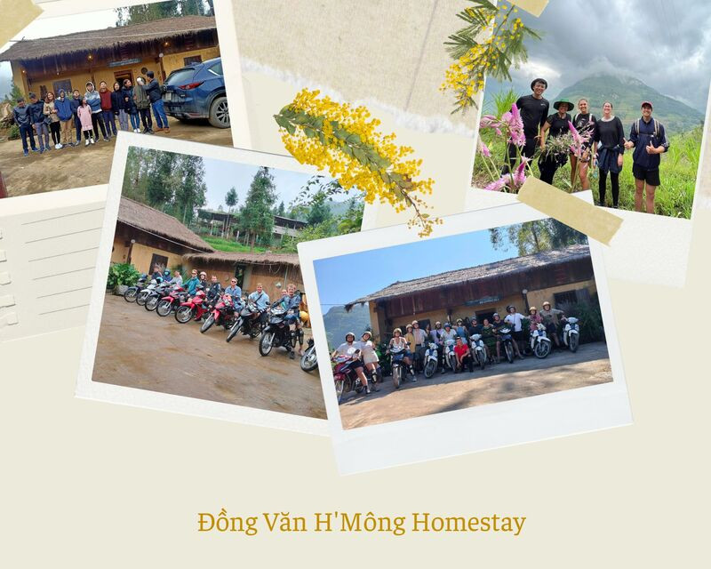 Du khách trải nghiệm ở Đồng Văn H'Mông Homestay