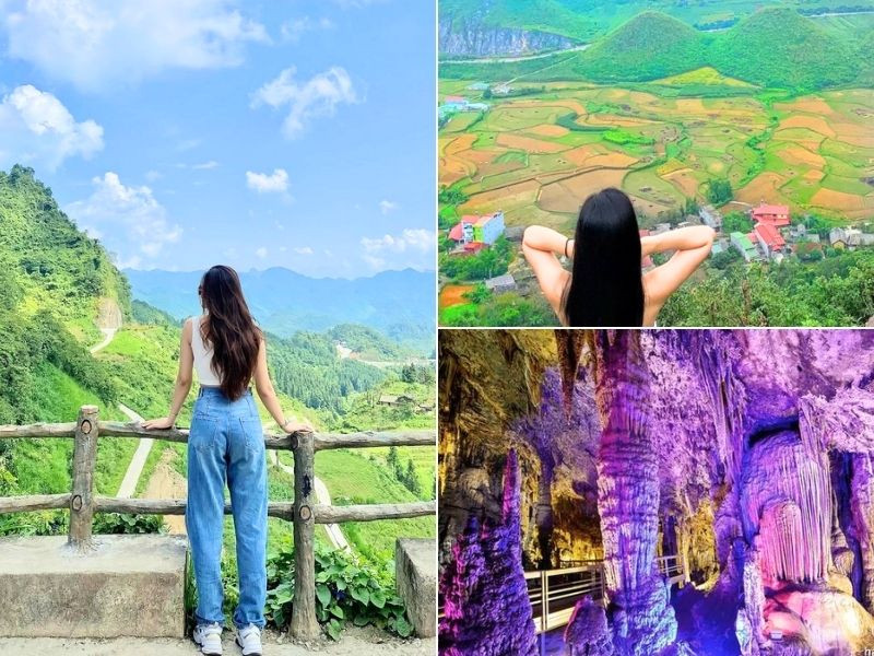 Bản đồ du lịch Hà Giang với cung đường trung tâm - Quản Bạ