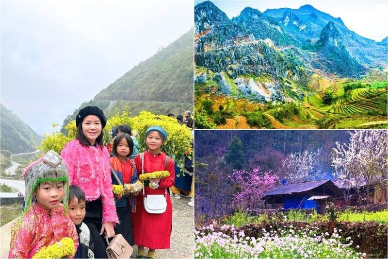 Khám phá cao nguyên đá và sắc hoa xuân vùng Đông Bắc