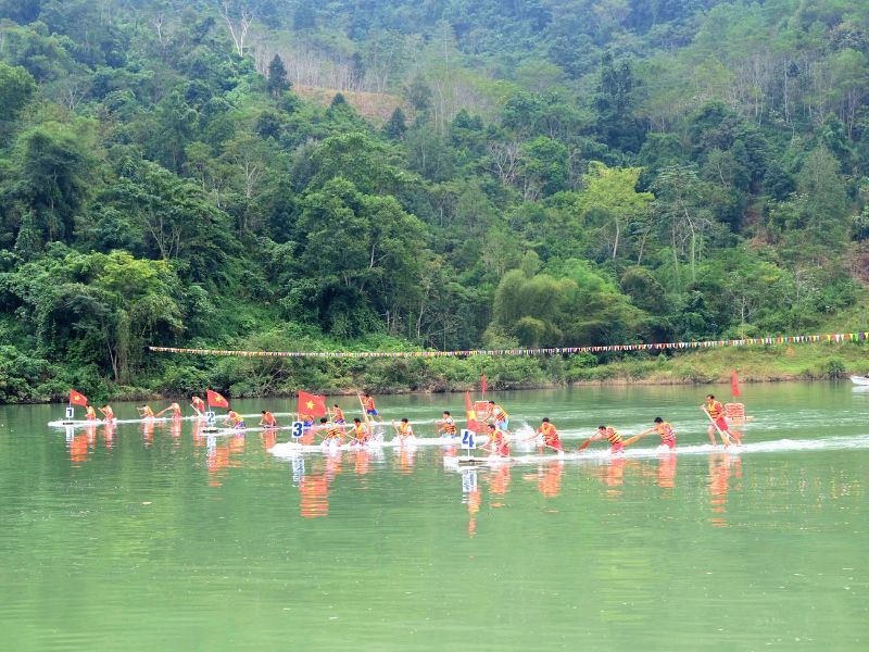 Sông Gâm được xem là Hạ Long trên núi 