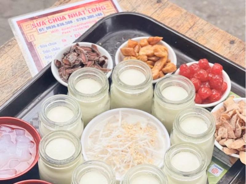 Hình ảnh quán sữa chua Nhất Long