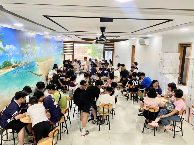 Trải nghiệm quán sữa chua dẻo - Bống