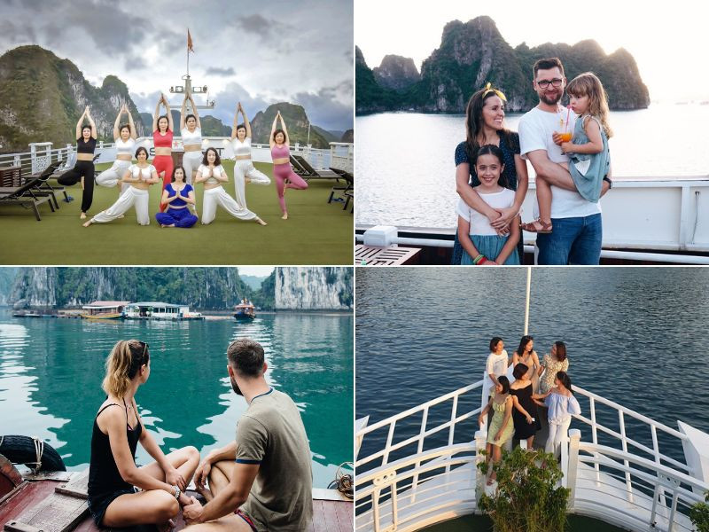 Du lịch Hạ Long bằng du thuyền phù hợp với nhiều đối tượng du khách (Ảnh: Sưu tầm) Du lịch Hạ Long bằng du thuyền phù hợp với nhiều đối tượng du khách (Ảnh: Sưu tầm)
