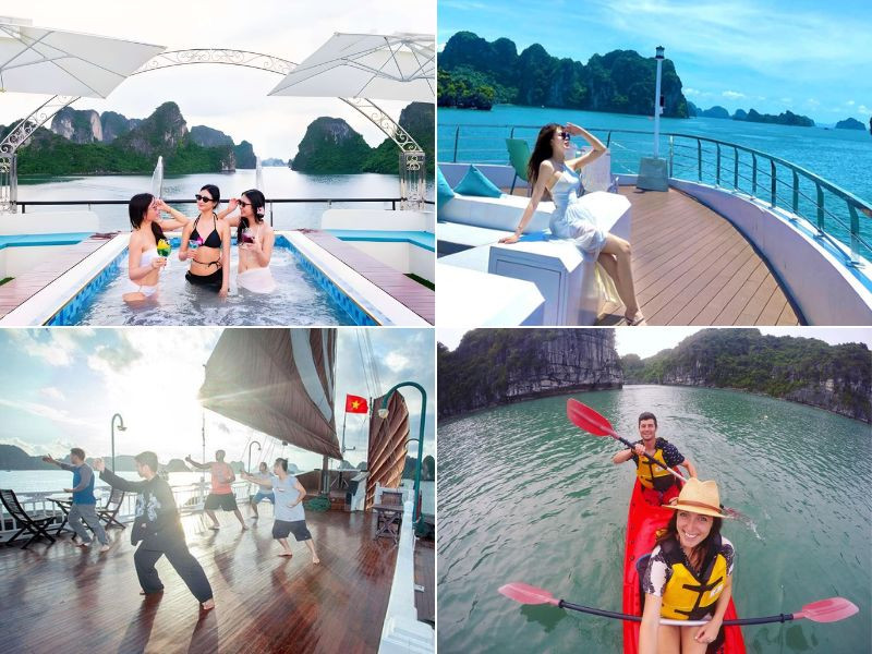 Không gian nghỉ dưỡng trên du thuyền mang đến trải nghiệm khác biệt (Ảnh: Sưu tầm) Không gian nghỉ dưỡng trên du thuyền mang đến trải nghiệm khác biệt (Ảnh: Sưu tầm)