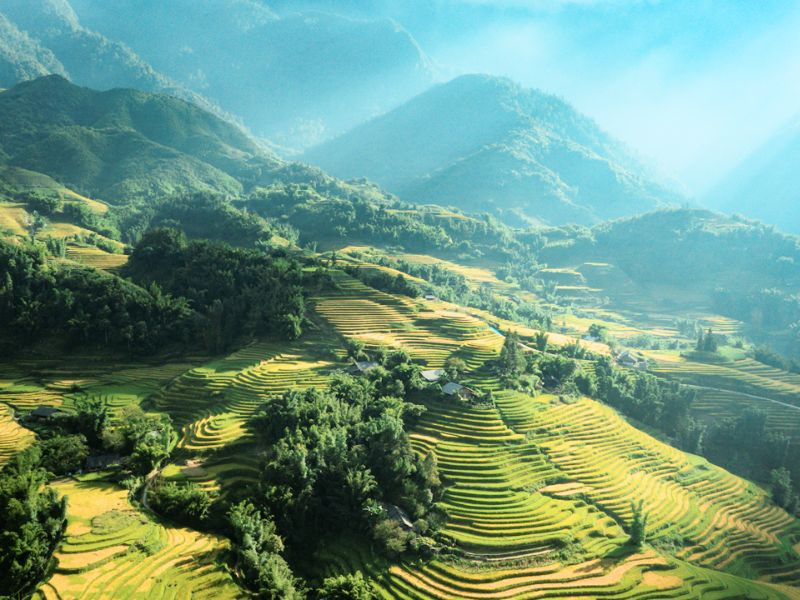 Khung thiên nhiên tuyệt mỹ tại Sapa