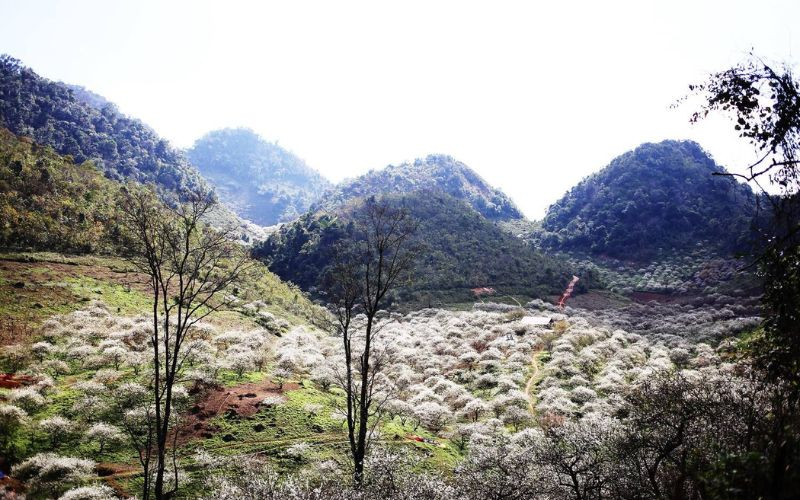 Mu Náu được bao quanh bởi rừng và thung lũng hùng vĩ 