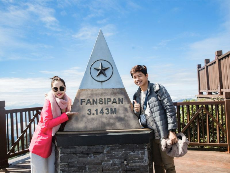Check in đỉnh Fansipan