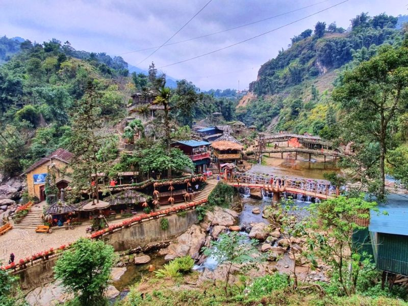 Hình ảnh Bản Cát Cát 