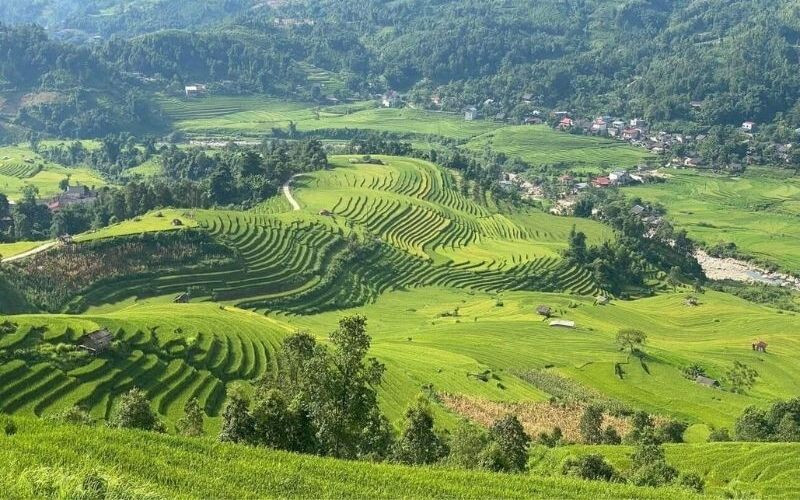 Mường Bo Sapa mùa nào cũng có cảnh đẹp ngát xanh, trong lành Mường Bo Sapa mùa nào cũng có cảnh đẹp ngát xanh, trong lành