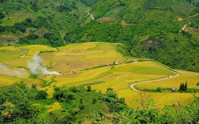 Bản Liền Lào Cai sở hữu thiên nhiên hùng vĩ, trù phú
