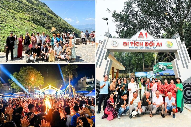Hình ảnh đoàn tour Tây Bắc tại Đất Việt Tour Hình ảnh đoàn tour Tây Bắc tại Đất Việt Tour (Ảnh: Đất Việt Tour)
