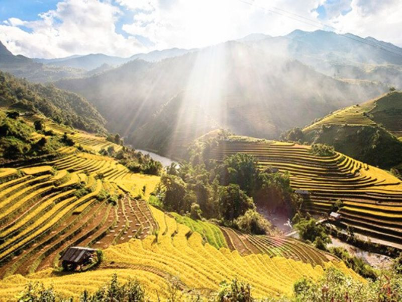 Khung cảnh Sapa đẹp đến nao lòng