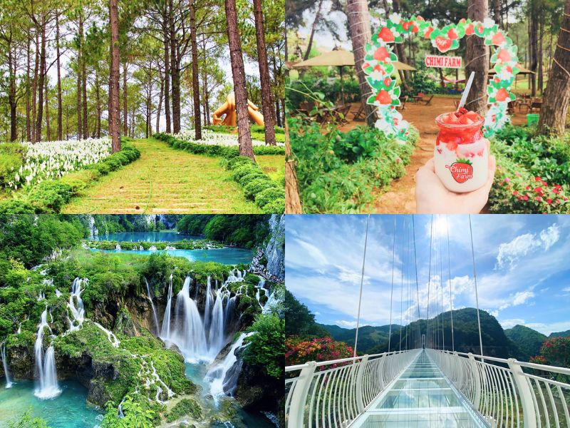 Những địa điểm tham quan gần đỉnh Tò Bò