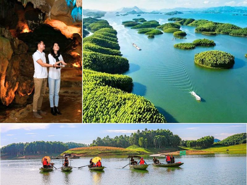 Hồ Thác Bà - Viên ngọc xanh của núi rừng Tây Bắc