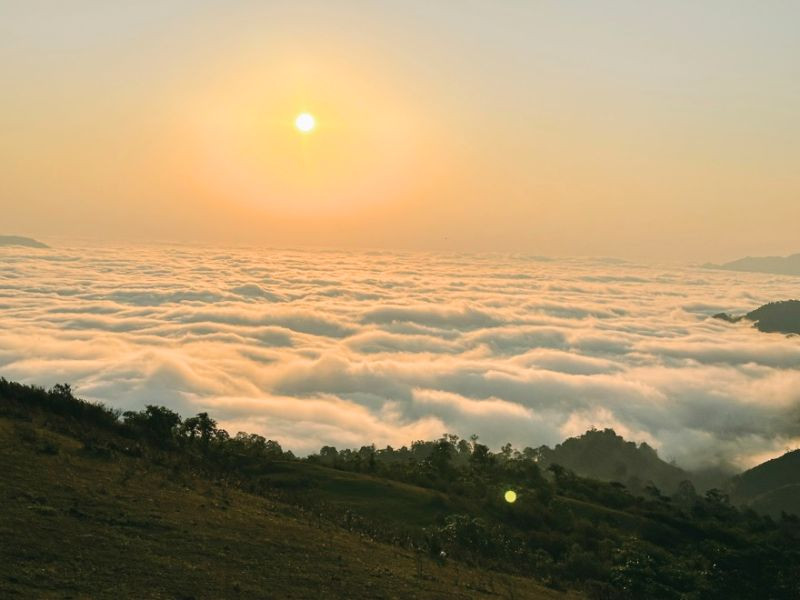 Thời gian lý tưởng để săn mây