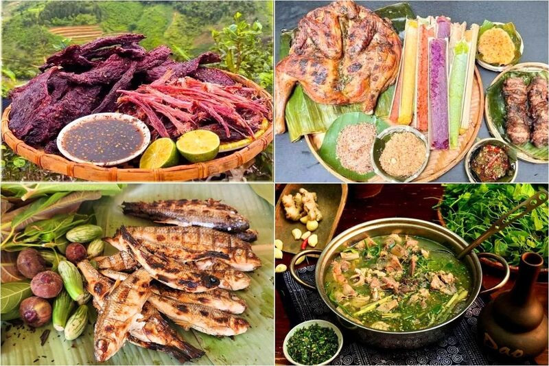Những món ăn đặc trưng của ẩm thực vùng cao Những món ăn đặc trưng của ẩm thực vùng cao (Ảnh: Sưu tầm)