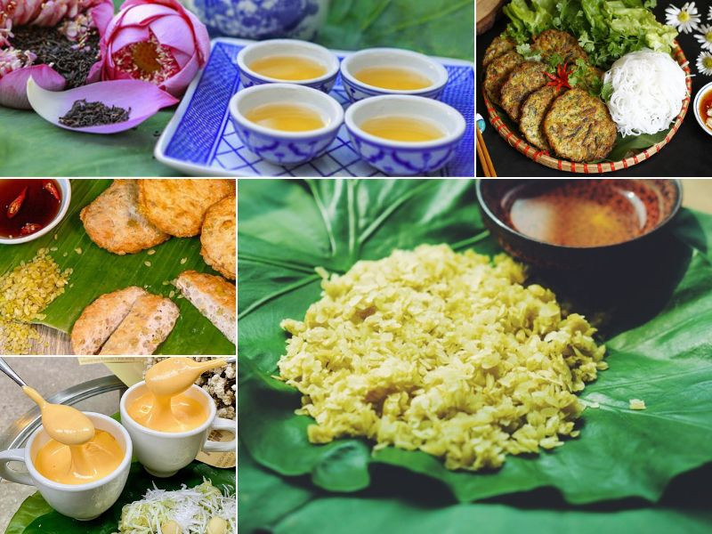 Đến Hà Nội thưởng thức ẩm thực miền Bắc mùa thu đặc trưng