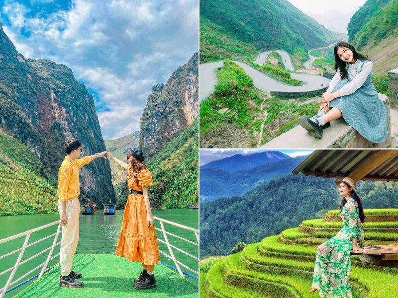 Bức tranh mùa thu Hà Giang vô cùng đẹp