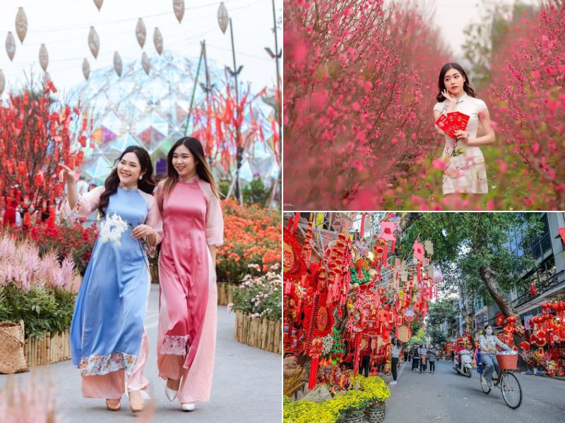 Rộn ràng không khí tết tại miền Bắc