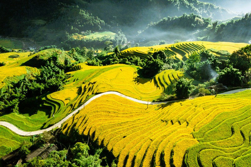 Sapa vào mùa thu đầy mê hoặc