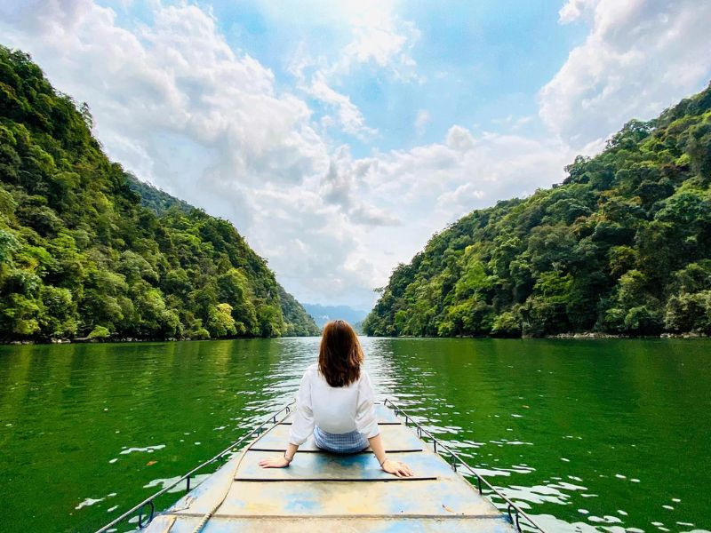 Chiêm ngưỡng thiên nhiên tươi đẹp tại Hồ Ba Bể