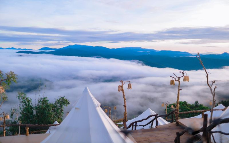 Trải nghiệm săn mây Đà lạt vào tháng 7