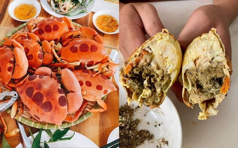 Cua mặt trăng - món ngon Côn Đảo Cua mặt trăng - món ngon Côn Đảo