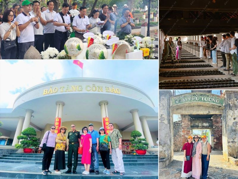 Lịch trình du lịch Côn Đảo ngày 1 khám phá các điểm đến lịch sử