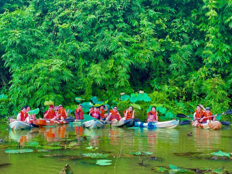 Hoạt động thú vị tại Nam Cát Tiên