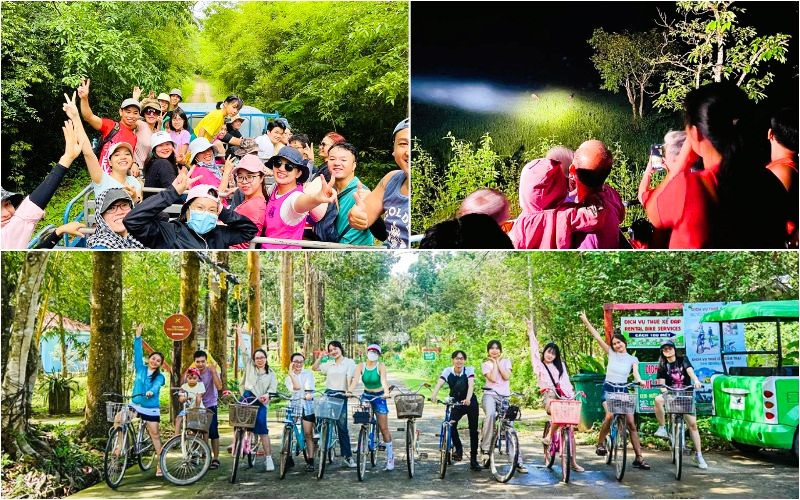 Hình ảnh đoàn tour du lịch Nam Cát Tiên Hình ảnh đoàn tour du lịch Nam Cát Tiên