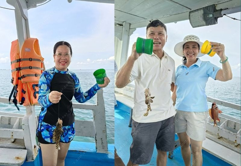 Trải nghiệm câu cá và lặn ngắm san hô là điểm nhấn không thể bỏ lỡ khi du lịch Phú Quốc 