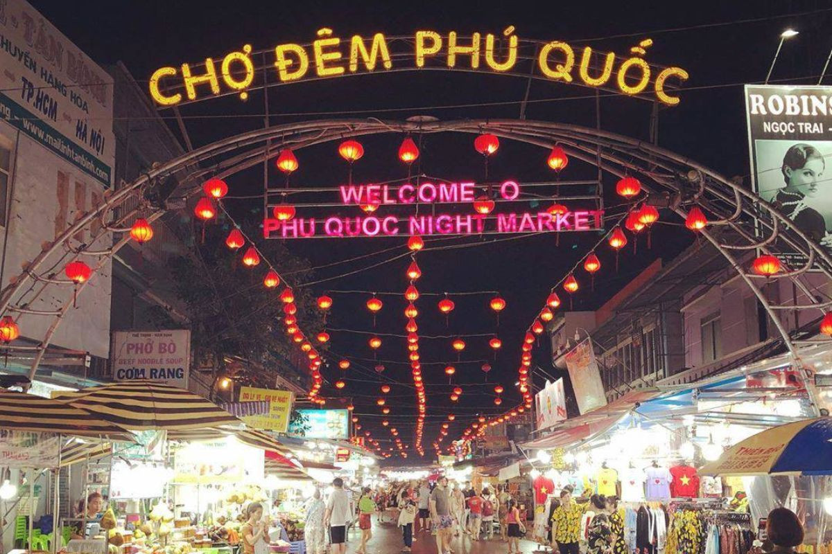 Chợ đêm Phú Quốc nhộn nhịp Chợ đêm Phú Quốc nhộn nhịp