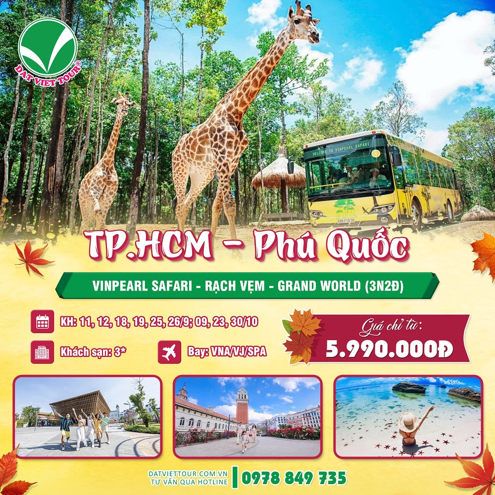 Tour Phú Quốc - Khám phá Safari (ảnh Đất Việt Tour)