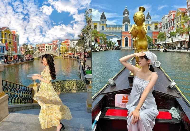 Kênh đào Venice là một trong những điểm check-in nổi bật Kênh đào Venice là một trong những điểm check-in nổi bật