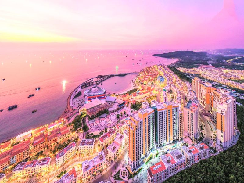 Sunset Town – tổ hợp kiến trúc mang đậm phong cách Địa Trung Hải