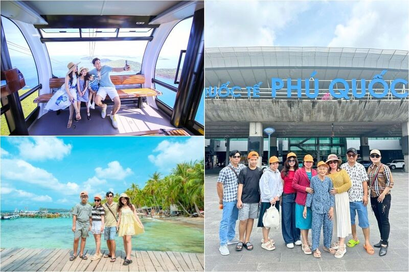 Các chương trình tour Phú Quốc kết hợp cáp treo Hòn Thơm (Ảnh: Đất ViệtbTour)