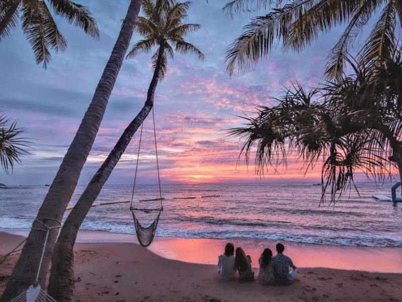 Bãi Sao - ngắm hoàng hôn cực đẹp Bãi Sao - ngắm hoàng hôn cực đẹp