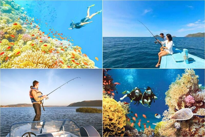 Trải nghiệm câu cá, lặn san hô trong tour du lịch Phú Quốc giá rẻ (Ảnh: Sưu tầm)