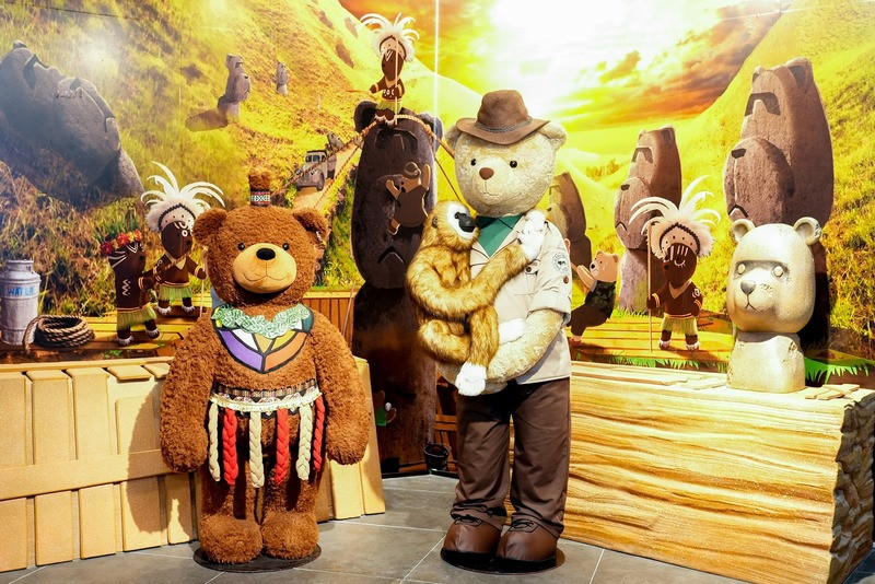 Điểm check-in ở Teddy Bear Museum cực đáng yêu