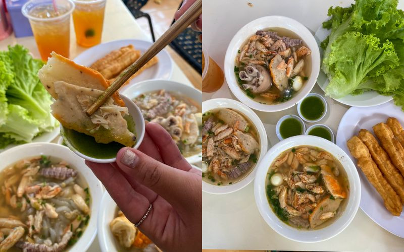 Bánh canh Anh Vy với vị ngon độc đáo