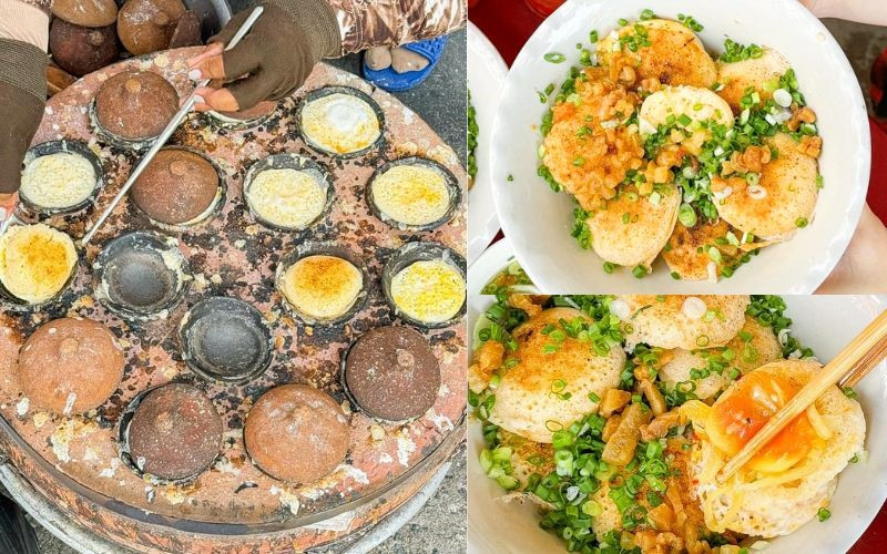 Bánh khoái phải ăn cùng nước chấm đặc trưng tại đây