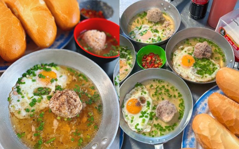 Bánh mì chảo Hàng Quyên quán ngon Vũng Tàu đắt khách