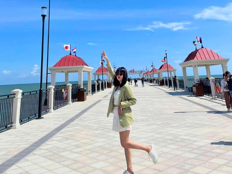 Ngắm cầu Hamptons Pier