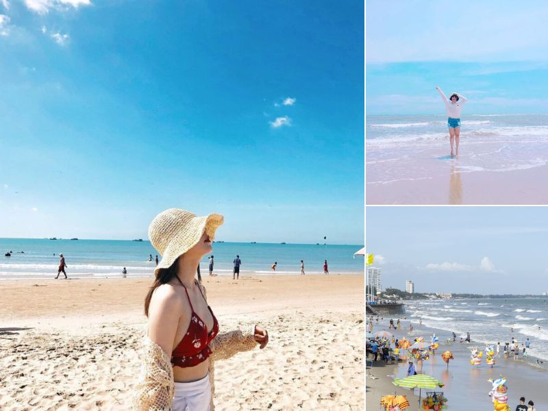 Tắm biển Bãi Sau Vũng Tàu 