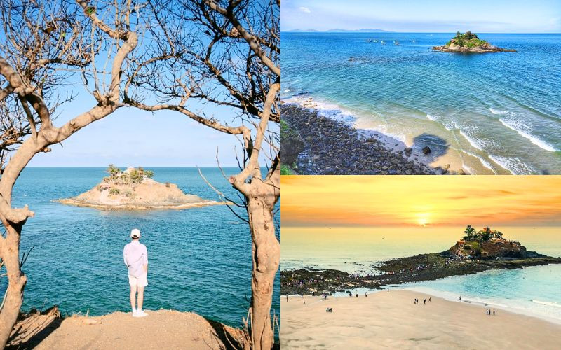 Khung cảnh yên bình nơi vùng biển