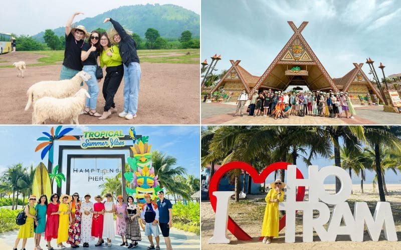 Tour du lịch Hồ Tràm 2025 của Đất Việt Tour