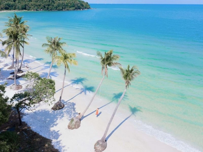 Bãi Sao của Phú Quốc rất thích hợp để nghỉ dưỡng 