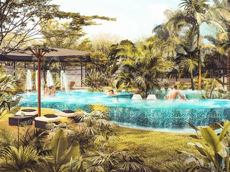 Trải nghiệm suối nóng Bình Châu 