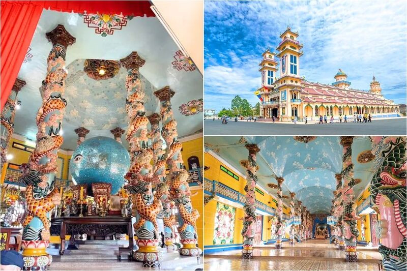 Địa điểm du lịch tâm linh gần Sài Gòn theo tín ngưỡng đạo Cao Đài Địa điểm du lịch tâm linh gần Sài Gòn theo tín ngưỡng đạo Cao Đài (Ảnh: Sưu tầm)